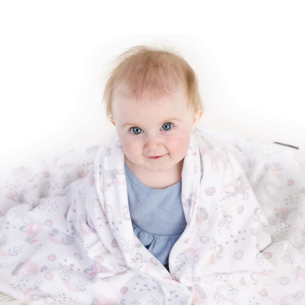 Minky Baby Blanket 30 x 40 inch -